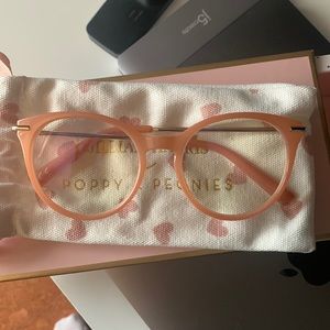 Poppy & Peonies blue light glasses